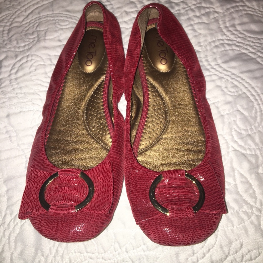ME TOO Red Flats